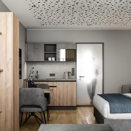 Apartman Xzllenz Traum Studio-apartment, Frei-parken, U-bahn, Kueche