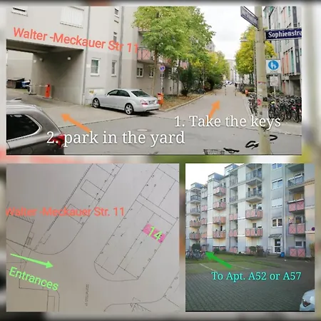 Apartment Quiet City-apt, 4min City-center, 18min Fair Nuernberg!!! *