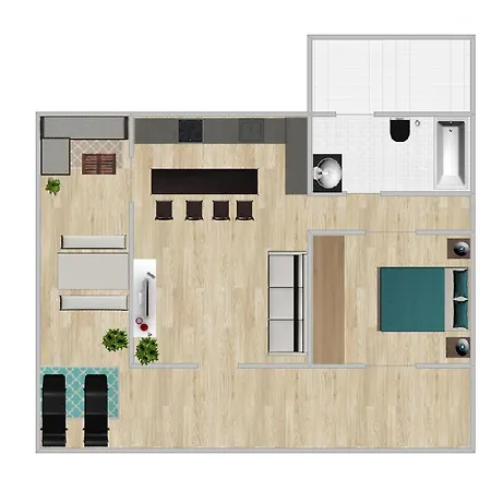 Designer Penthouse In St Johannes, Toller Ausblick Ueber Den Daechern Nuernbergs *