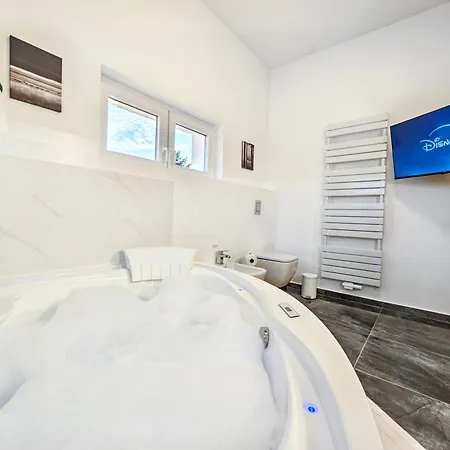 Apartment Designer Loft Fuer Bis Zu 15, Whirlpool, Infrarotsauna, Billard, Pokertisch, 2 Baeder Nuremberg