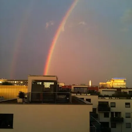 Penthouse-wohnung - Balkon - Dachterrasse - Zentrum Apartment