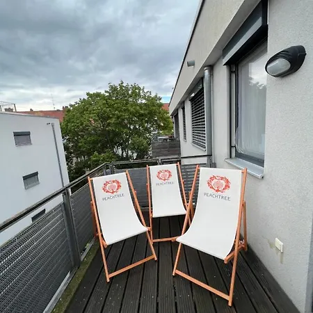 Penthouse-wohnung - Balkon - Dachterrasse - Zentrum Apartment
