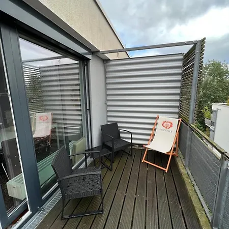 Penthouse-wohnung - Balkon - Dachterrasse - Zentrum Apartment *