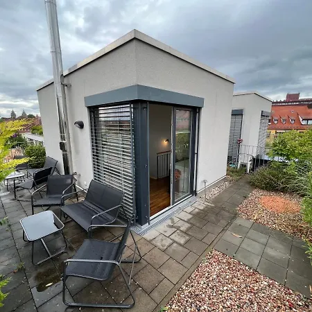 Penthouse-wohnung - Balkon - Dachterrasse - Zentrum Apartment Nürnberg