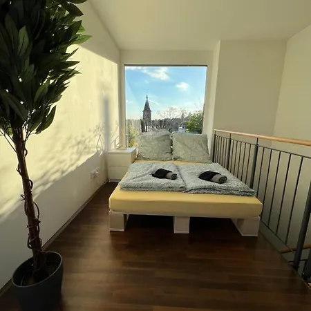 Apartment Penthouse-wohnung - Balkon - Dachterrasse - Zentrum *