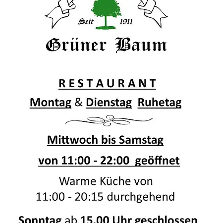 فندق Landgasthof Gruener Baum 3*