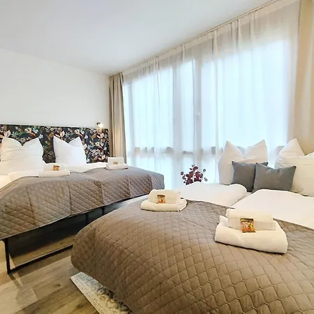 Design-apartment Fuer Bis Zu 4 Im 1 Og, Modern, Dachterrasse, Grill, Ruhige Lage, Plus, Wii, Lan Und Wlan *
