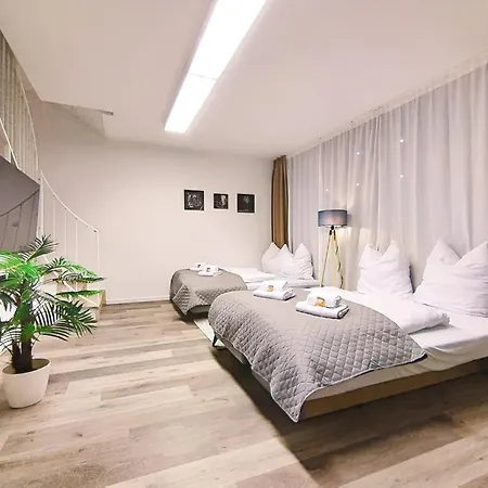 Design-apartmenthaus Fuer Bis Zu 12, Modern, Dachterrasse, Grill, Ruhige Lage, Plus, Wii, Lan Und Wlan *