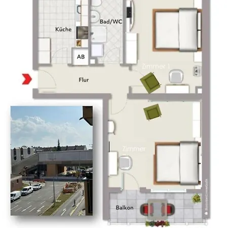 Nobel Gemuetliche Mit Besten Lage Apartment