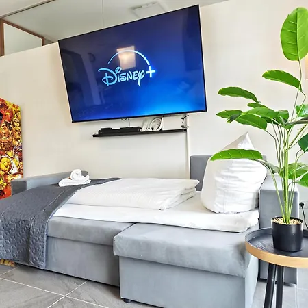 Loft Fuer Bis Zu 12, Whirlpool, Infrarotsauna, Arcade-spiele, Tischfussball, Wii Apartment *